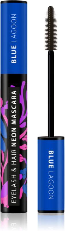 Dermacol Neon Eyelash & Hair mascara shade Blue Lagoon 9 ml