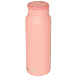 Quokka Echo - Flasche aus Edelstahl 690 ml se silikonovou Griff (rosa)