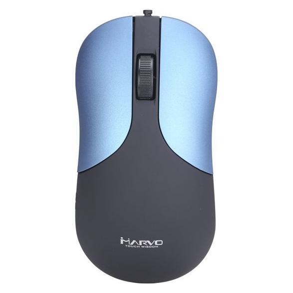 Marvo Maus DMS002BL blau (Kabelgebunden) (DMS002BL)