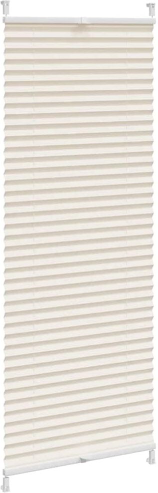 vidaXL Store plissé 60x125 cm Crème