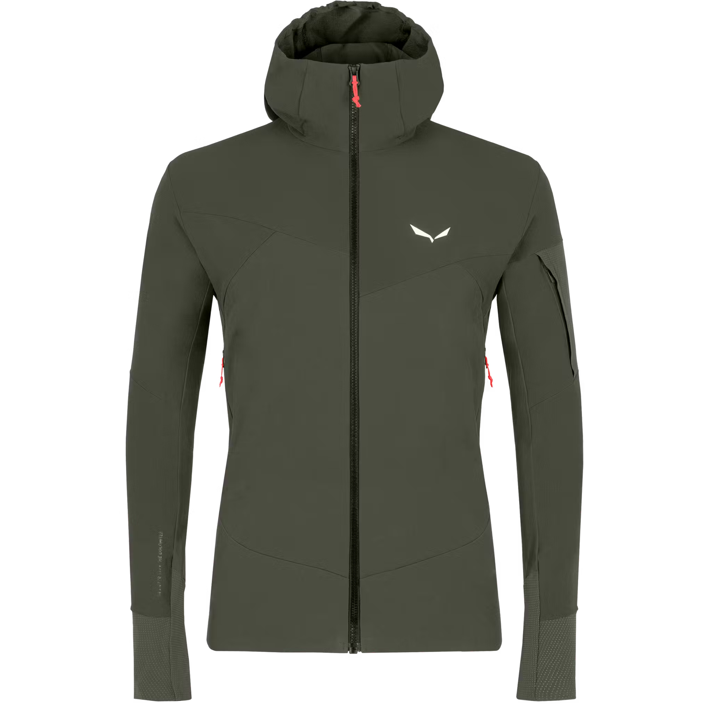 Salewa Agner DST Herren Softshelljacke oliv Größe S Alpinklettern Widerstandsfähig Wasserabweisend