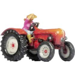 NOCH 0037608 N PKW Modell Porsche Traktor, 3D-Farbe, rot