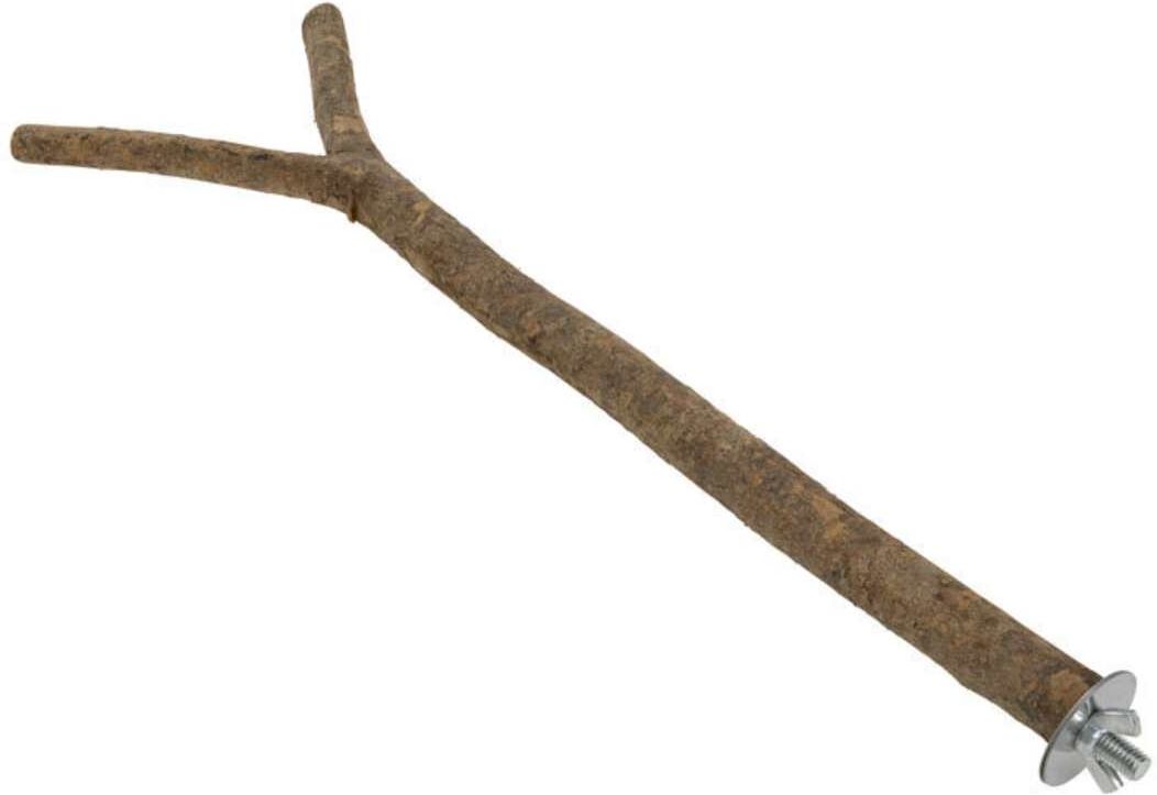 Anione Posatoio in Legno Naturale 40CM