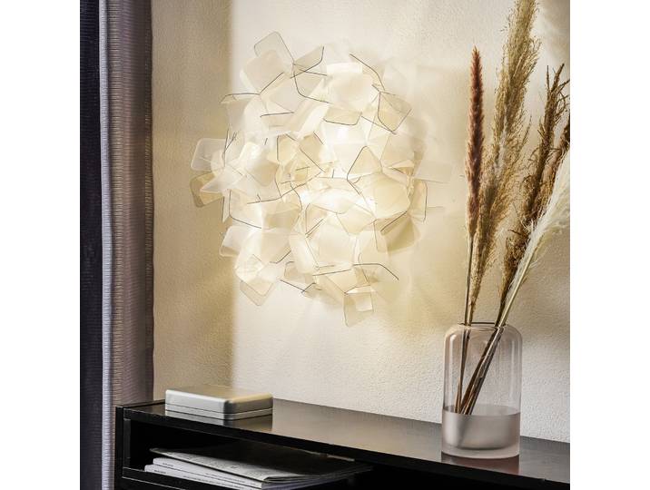 Clizia plafondlamp M Prisma - Slamp - Woonkamer - Designer - Kunststof - Rond