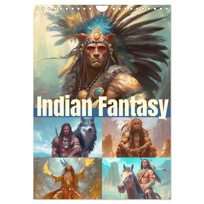 Indian Fantasy (Wandkalender 2026 DIN A4 hoch), CALVENDO Monatskalender