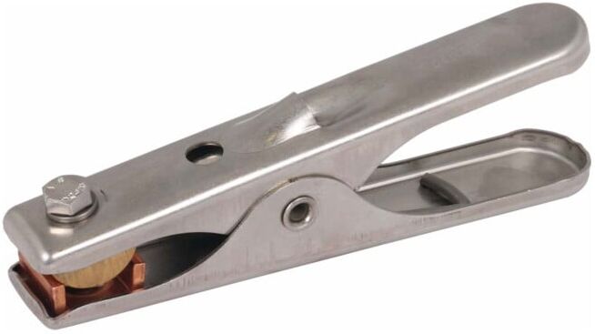 DEHN Pince de mise à la terre L 140 mm Acier/galZn EZ16FL13ASM6STGALZN ; Dehn & Söhne (546025)