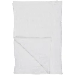 IB Laursen Handtuch Liseleje mit Waffelmuster, L100 x B50 cm, weiss