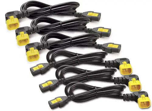 APC Strom Anschlusskabel [1x Kaltgeräte-Buchse C13 - 1x Kaltgeräte-Stecker C14] 61.00cm Schwarz