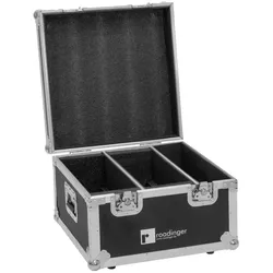 Roadinger Flightcase 2x LED CLS-18 QCL RGB/WW, Audio Racks + Cases, Schwarz