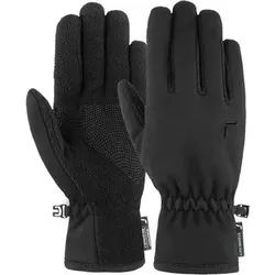 REUSCH Fingerhandschuhe Reusch Kiruna STORMBLOXX™, Größe 9 in Schwarz Schwarz