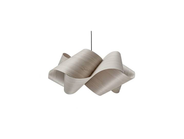 LZF Pendelleuchte Swirl - Grey (Grau) , Nickel matt , Small Boho