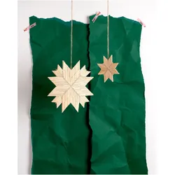 2x Folia Holzkleinteile Bastelhölzer