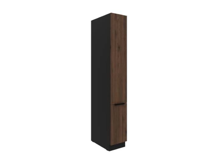 Küchen Apothekerschrank 30 cm MONZA Okapi Nußbaum Küchenzeile Küchenblock