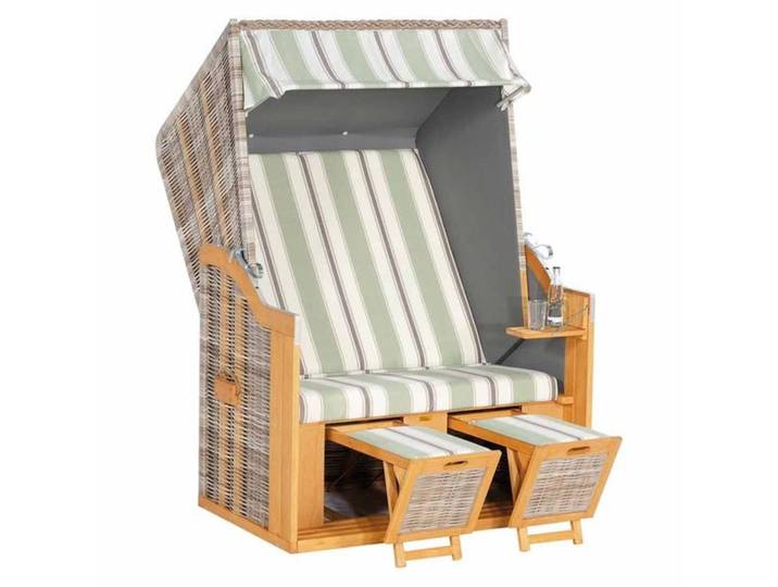 Sunny Smart Rustikal 30 Z Strandkorb Pinie/Geflecht