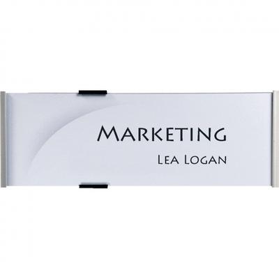 Schild I DURABLE Türschild Info-Sign, Aluminium, 149x52,5mm, inkl. Befestigungsmaterial