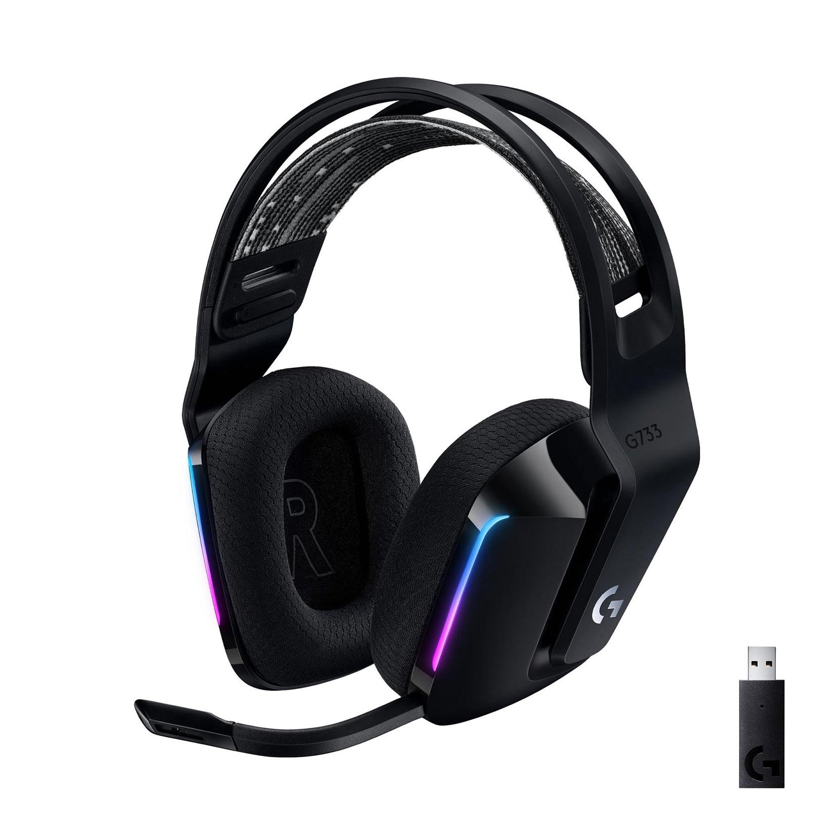 Logitech G733 Kabelloses LIGHTSPEED RGB Gaming-Headset