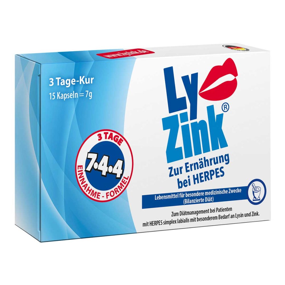 Pharma Peter GmbH Ly Zink Gegen Lippenherpes Kapseln 14213478