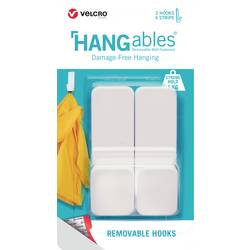 VELCRO® VELCRO® Mittlerer-Klebe-Haken 1kg, 2 St. wiederablösbar weiß Weiß Inhalt: 2 St. VEL-30138-WEU