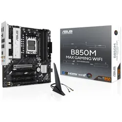 ASUS B850M MAX GAMING WIFI AMD B850 Sockel AM5 micro ATX
