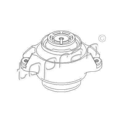Topran Lagerung, Motor [Hersteller-Nr. 400027] für Mercedes-Benz