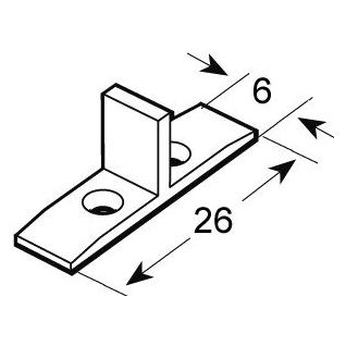 Rehau Mittelstopper TOP BASIC (779980-005)