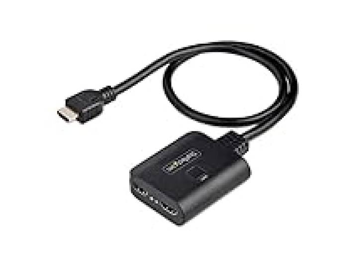 StarTech Répartiteur HDMI 1 vers 2, 4K 60Hz HDMI 2.0, HDR