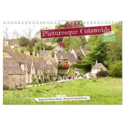 Picturesque Cotswolds (Wall Calendar 2027 DIN A4 landscape), CALVENDO 12 Month Wall Calendar
