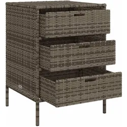 vidaXL, Gartenhaus + Gartenschrank, Bermena