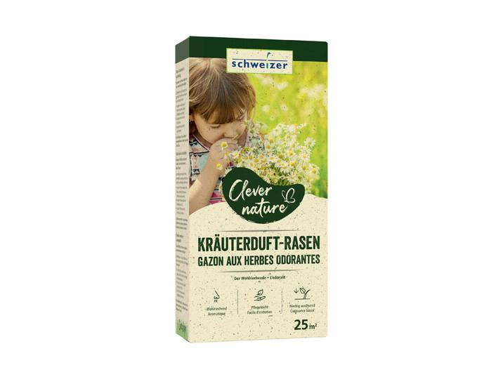 Schweizer Clever Nature Kräuterduft-Rasen 625 g