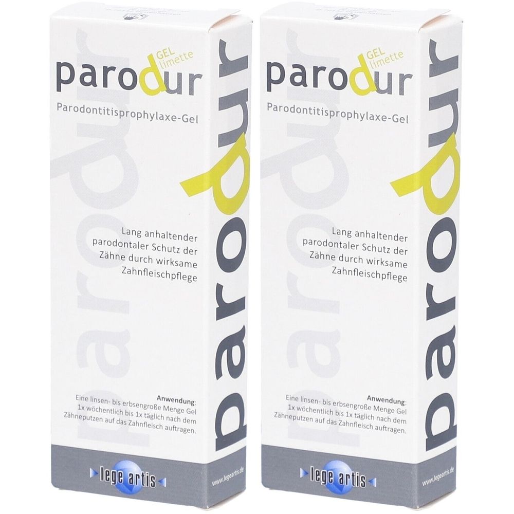 Parodur Gel Limette 2x 2x10 ml