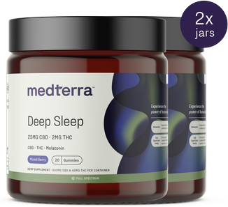 Medterra Deep Sleep CBD + THC Gummies