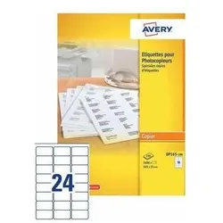 Avery, Etiketten, Dauerhaft klebende Adress-/Versandetiketten aus Papier