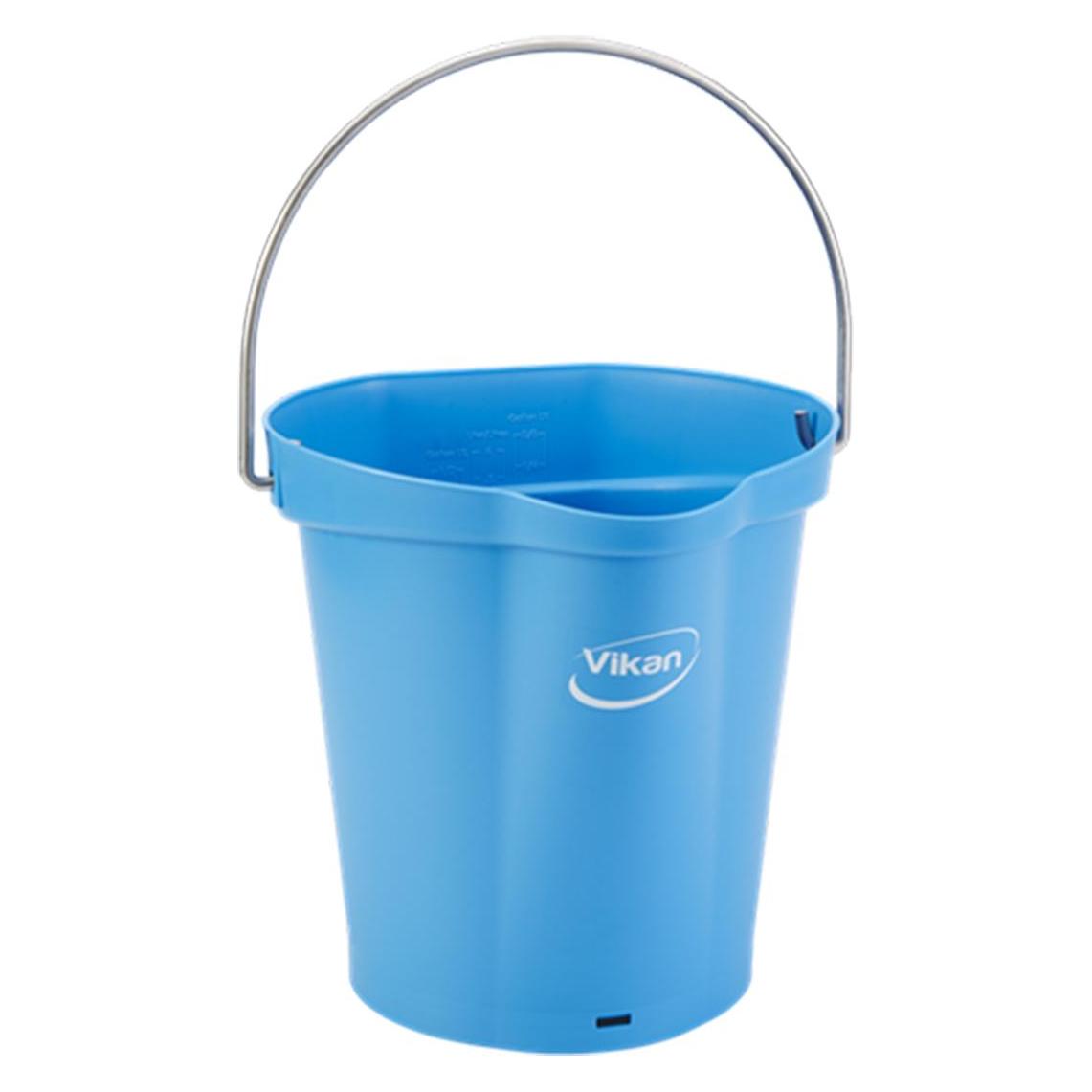 Vikan 6l Hygiene Bucket, Blue (5 Stk.) (56883)