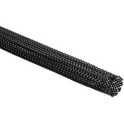 HellermannTyton Geflechtschlauch HEGPA6625-N66-BK-L4