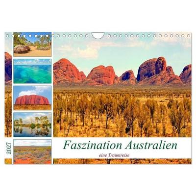 Faszination Australien - eine Traumreise (Wandkalender 2027 DIN A4 quer), CALVENDO Monatskalender