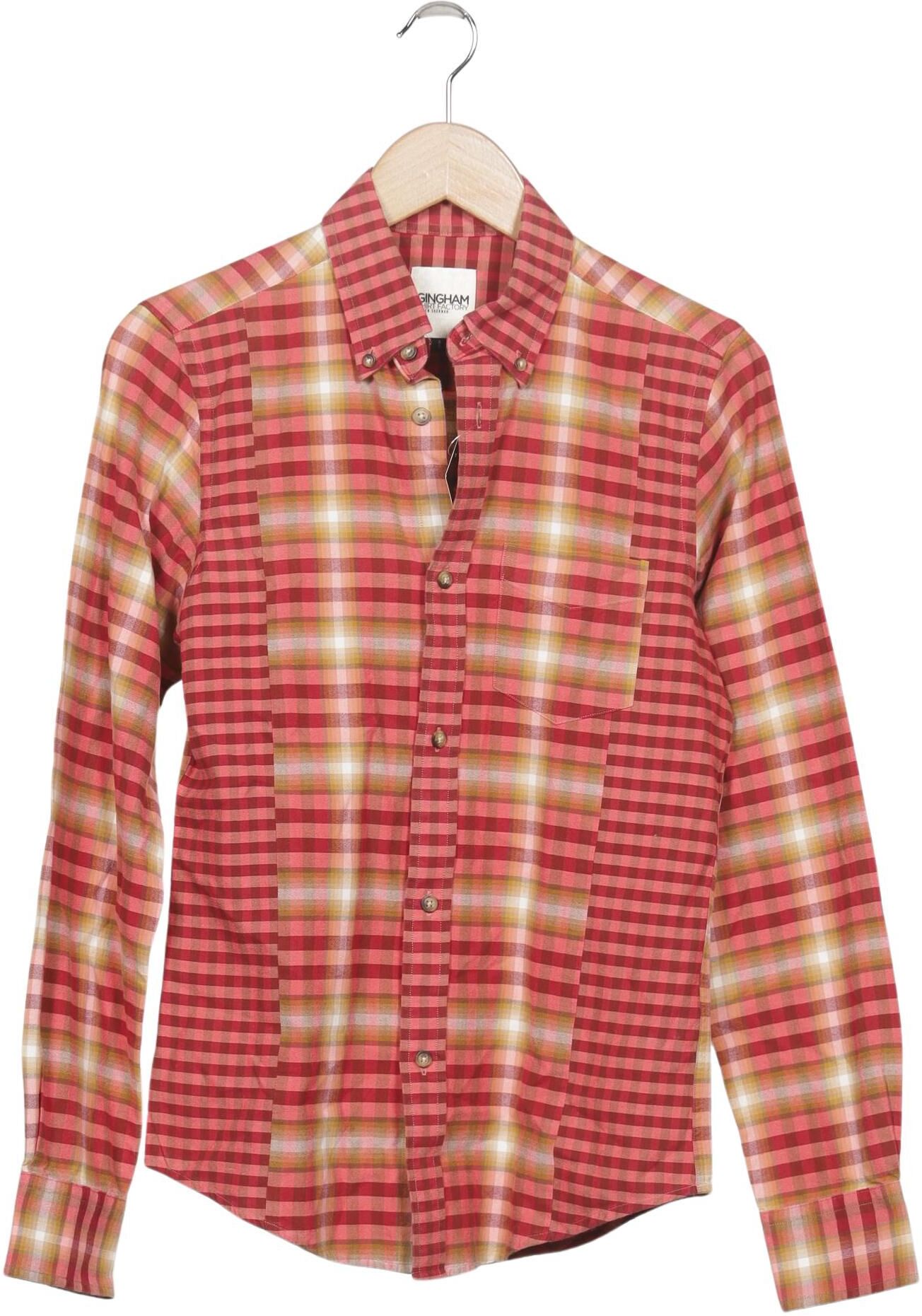 Ben Sherman Herren Hemd, Mehrfarbig, Gr. XS, Baumwolle - Second Hand