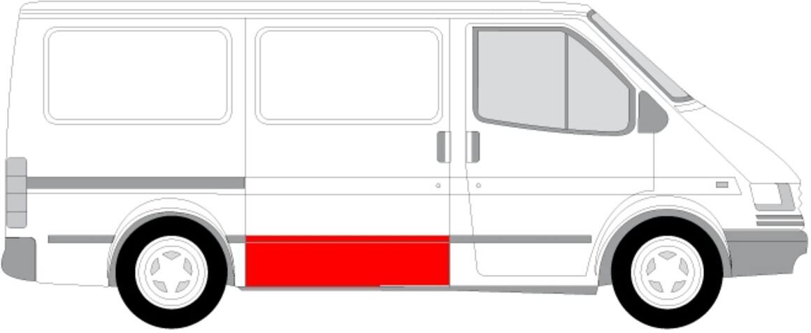 Hecktür, Reparaturblech BLIC 6508-01-2515150K