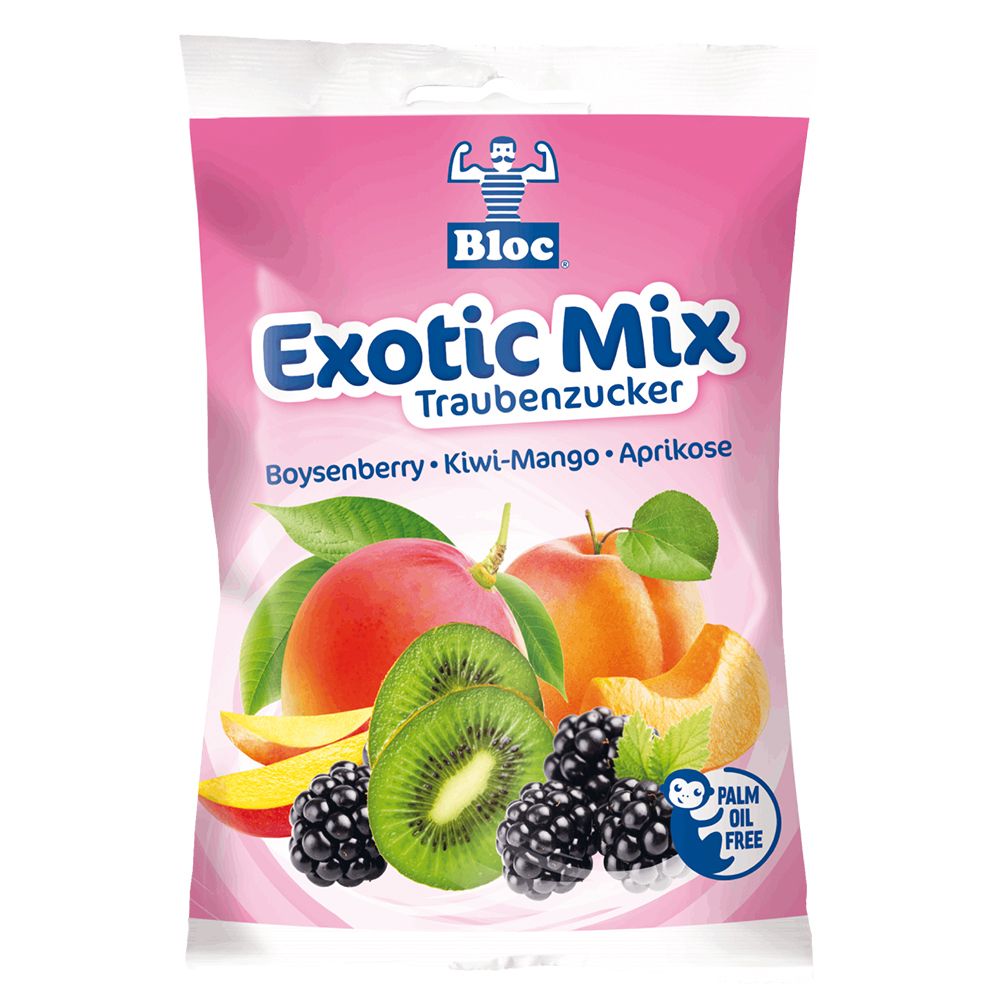 Bloc Traubenzucker Exotic Btl. 75 g Bonbons