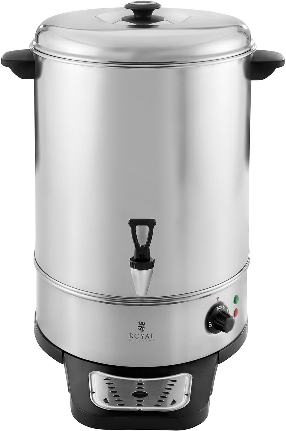 Royal Catering Wasserkocher - 30 L - 2.500 W - Abtropfschale