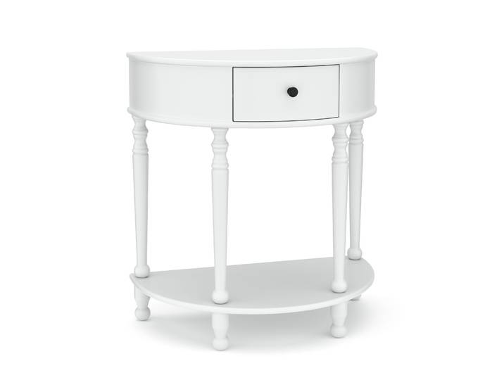 Konsolentisch Holz REGENCY 66 x 71 cm weiss