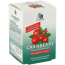Avitale CRANBERRY  60 St Lutschtabletten