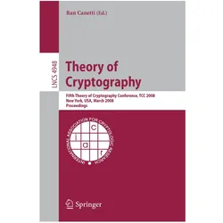 Theory of Cryptography, Fachbücher von Ran Canetti