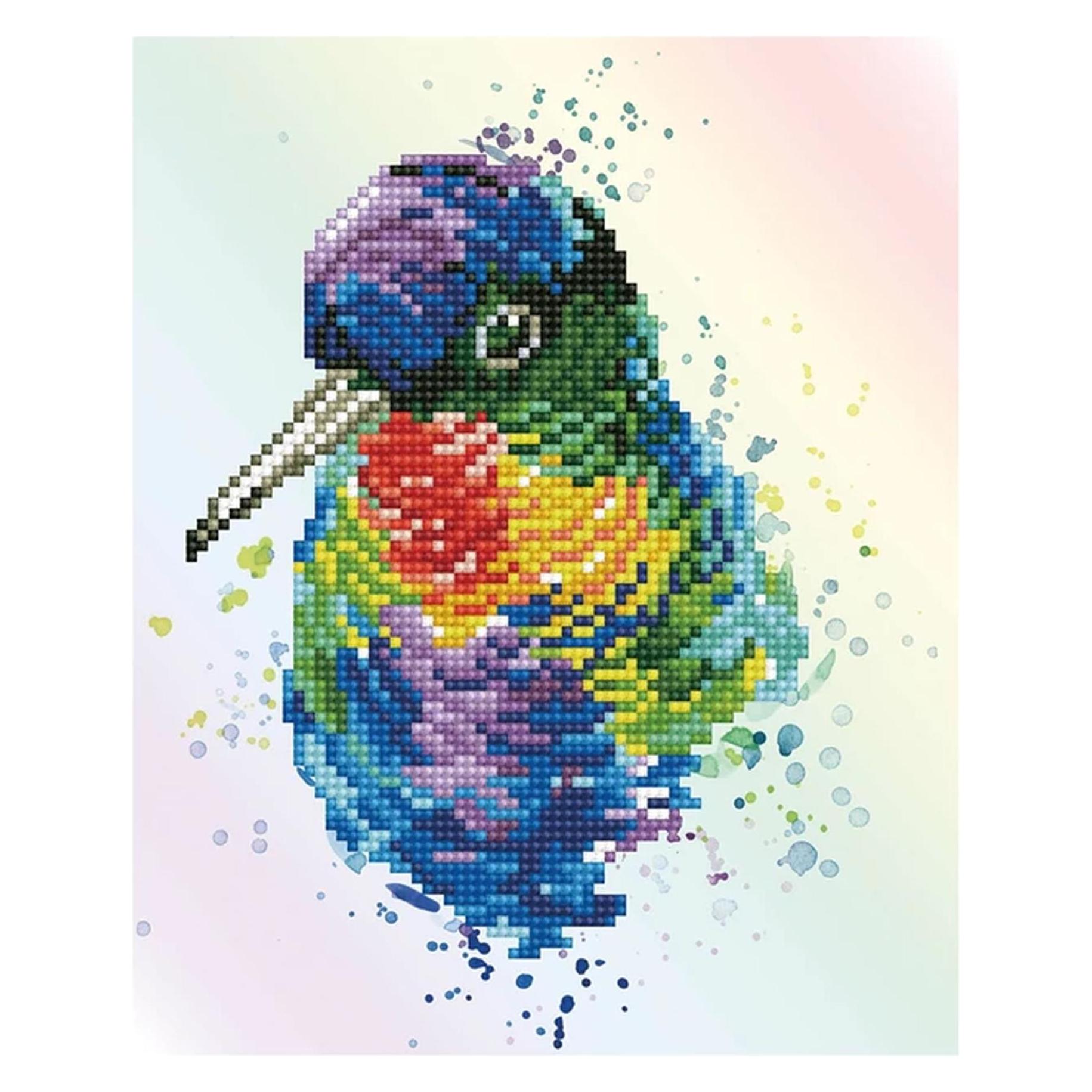 Diamond Dotz Diamond Painting Regenbogen Vogel (CRE 591236)