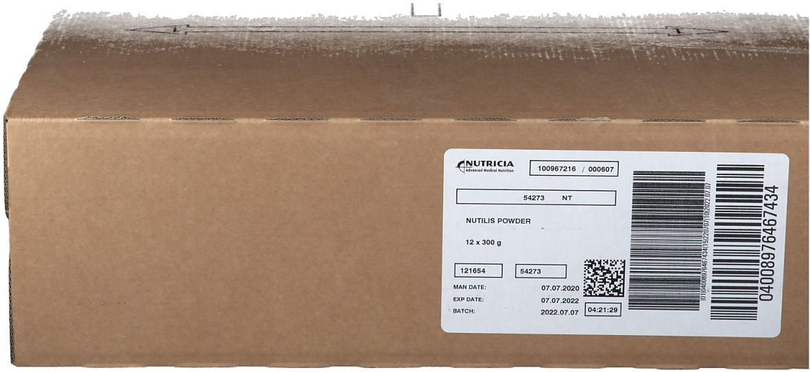 Nutilis Powder Dickungspulver 12x300 g Pulver