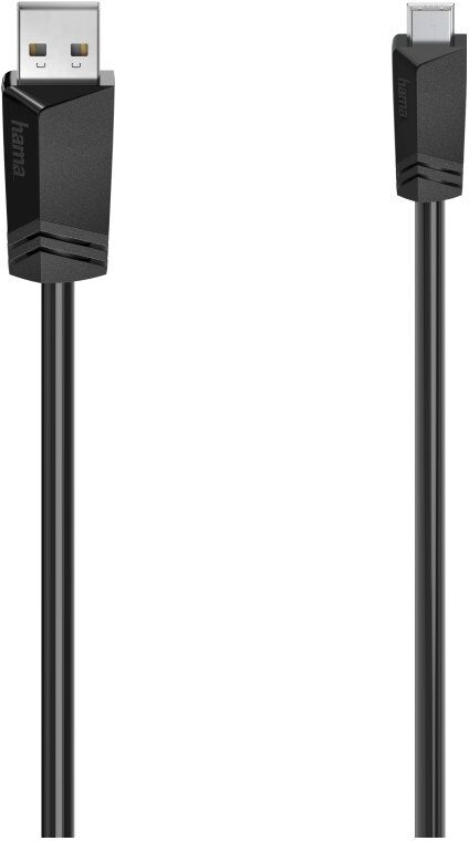 Cavo USB Hama 00200606 2.0 Black