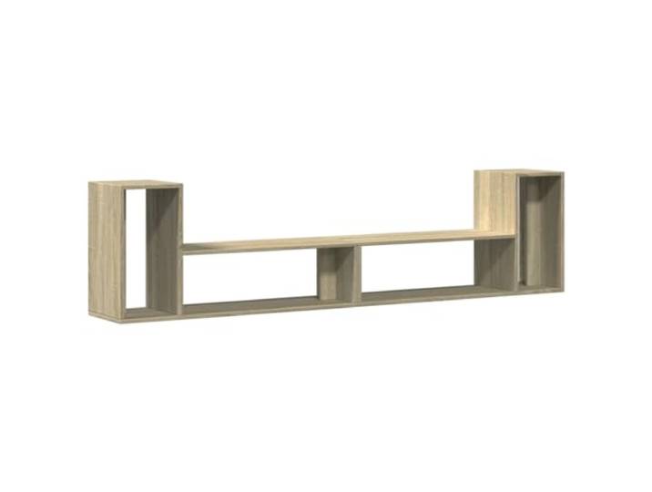 Makastle TV-Schrank 2er-Set Sonoma-Eiche 100x30x50 cm