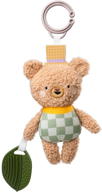 Taf Toys Activity Toy Brendon the Bear jouet contrastant suspendu avec anneau à mordiller 1 pcs