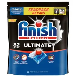 finish Powerball Ultimate Fresh Spülmaschinen-Cap 82 Stück weiß