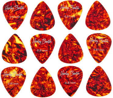 Harley Benton Celluloid Players Pick Set M