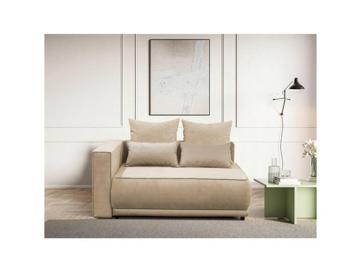 Mid.you Récamiere Iga, Creme, Kunststoff, Füllung: Schaumstoff, 168x73x99 cm, Made in EU, Wohnzimmer, Sofas & Couches, Sofas, Recamieren